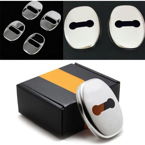 15-17 for TOYOTA new crown stainless steel door locks 14 generations of new crown special modification door anti rust cover