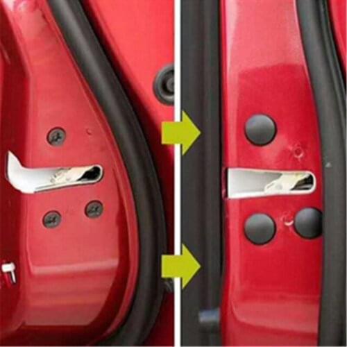 12 pcs. car Interior door lock screw protection cover for Volkswagen Skoda Octavia Fabia Rapid Superb Yeti Roomster
