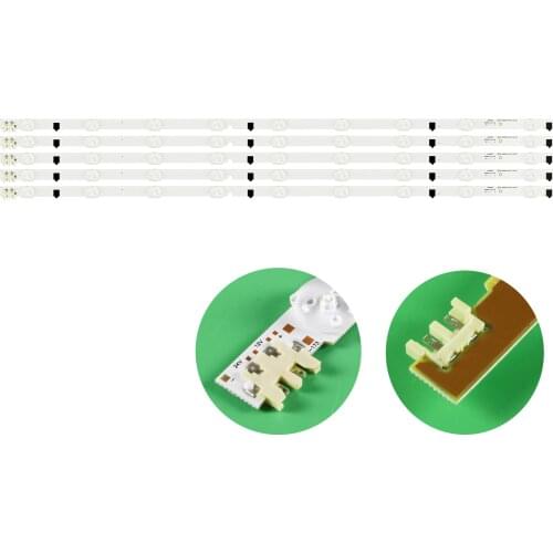 5 pieces/lot New UA32F4088AR CY-HF320AGEV3H UE32F5000 UA32F4000AR LED strip D2GE-320SC0-R3 2013SVS32H 9 LEDs 650mm