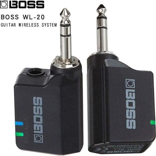 BOSS WL-20 guitar Wireless System Universal wireless transmitter receiver for guitar bass keyboard musical instrument