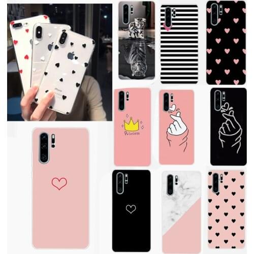 Cartoon pattern Case Huawei P30 Lite Case Soft Silicone Phone Cover Case For Huawei P30 Pro P30Lite P30 Phone Protetive Shell