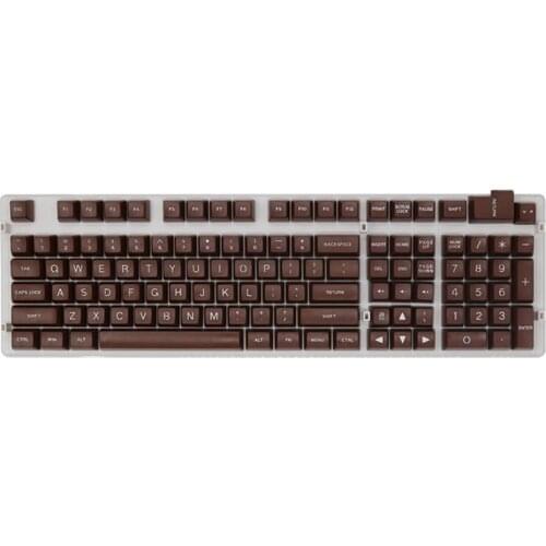 108Pcs Lightproof ABS Key Caps Replacement Accessories for Mechanical Keyboard Key Caps Replacement Accessories for Mechanical