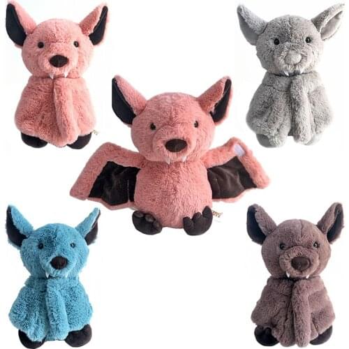 Creative Bat Plush Toy Dark Elf Cute Bat Baby Soft Personality With Sleep Storytelling Plush Toy Cartoon Gift For Friends Kids