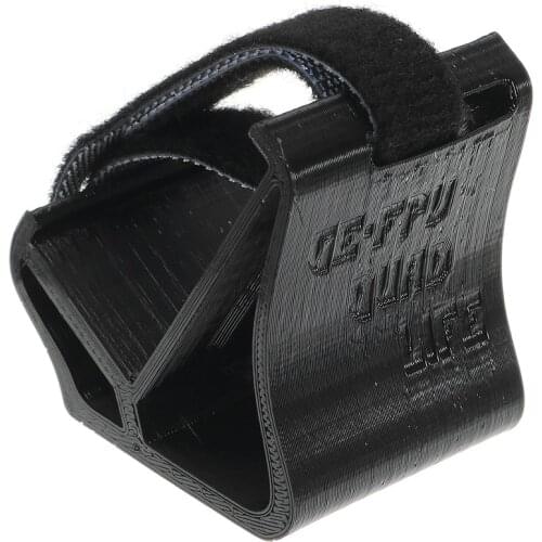 GE-FPV 30 Degree 3D Printed Soft Material TPU Camera Mount with Magic Tie for XIAOYI Gopro Camera RC Drone FPV Racing Freestyle