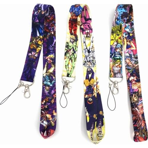 New cartoon mobile phone lanyard fashion key chain sling work certificate neckband mobile phone sling wholesale