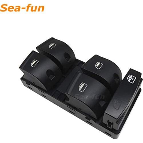 Panel Window Master Control Switch Button For Audi A3 A3 Sportback A6 C6 Sedan Q7 4F0 959 851 4F0 959 851A 851C