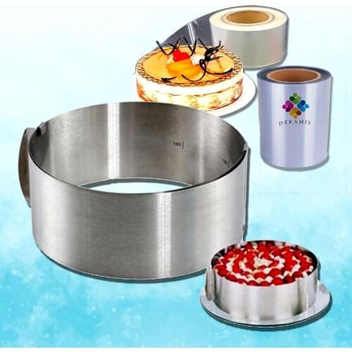 Adjustable Cake Mold + Collar Asetate