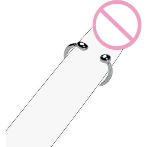 Sex Stainless Steel Cock Ring Delayed Ejaculation Lock Glans Sleeve Ring Penis Ring Cockring Adult Products Sex Toys For Men Gay