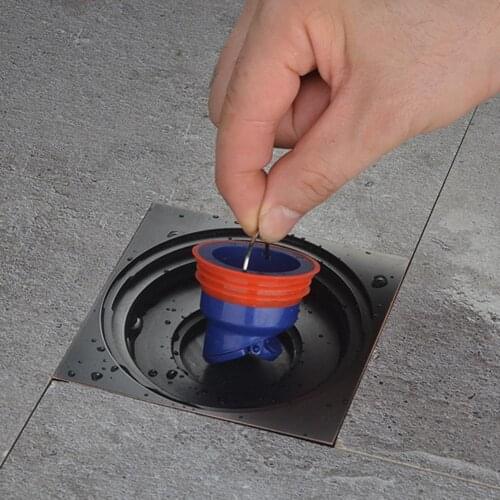 Floor Drain Core Anti-Odor Silicone Drainage Fast Drain Valve Bath Shower Floor Strainer Cover Plug Trap Insect Prevention