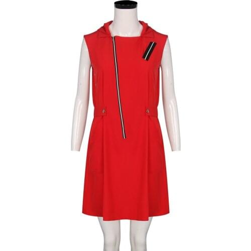 TV La casa de papel Dresses Costume for Adults The House of Paper Red Color One-piece Jumper Skirt Fancy Ball Cosplay Oufits