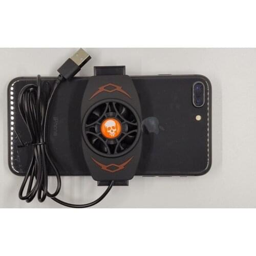 Universal Mobile Phone Radiator Gaming Phone Cooler Adjustable Portable Fan Holder Heat Sink For iPhone Samsung Huawei Xiaomi