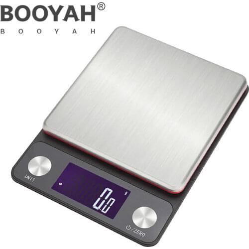 High Precision Kitchen Scale Electronic Multifunctional Baking Scale With Clear Tray 3kg/5kg/10kg Measuring Tools Dropshipping
