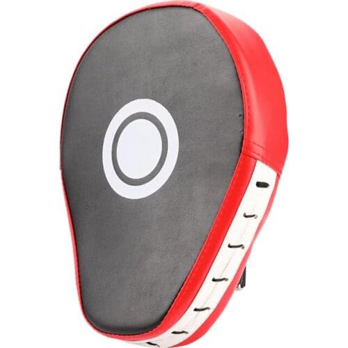 1pcs Martial Arts Muay Thai Hand Target Sanda Boxing Training Target Focus Pad Sand KaratePunchingCurved Baffle Sport Drop
