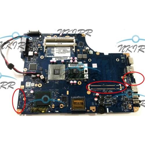 100% working 15" DDR2 KSWAA LA-4981P KTWAA LB3 K000078970 S478 DDR2 MotherBoard for Toshiba satellite L505 L500 L550 L555