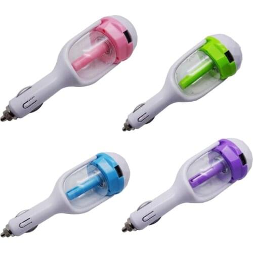 2021 New Mini Car Humidifier Air Purifier Filter Home Allergies Smoke Dust Deodorization