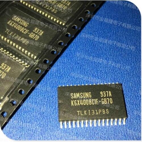5pieces K6X4008C1F-GB70 SAMSUNG SOP