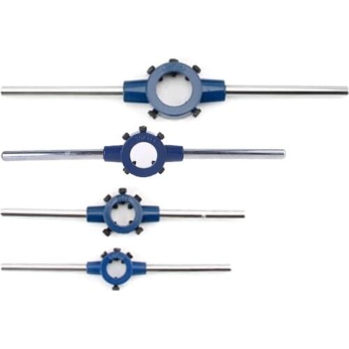 50LB 1Pcs Round Die Wrench Flexible Steel Circular Die Handle for Dies Threading Tools M3-M16