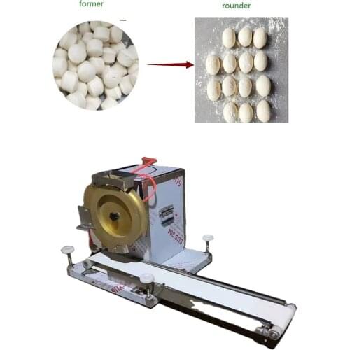 Automatic Bread Dough Balls Forming Rounder Stainless Steel Electric Rounding Pizza Bakery Dough Rolling Divider Machine