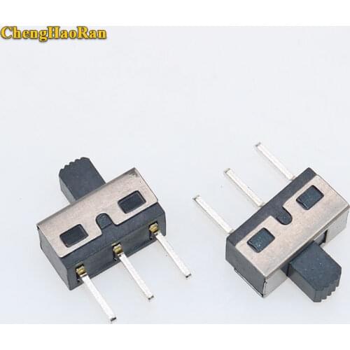 ChengHaoRan 1pcs TOGGLE switch 3PIN 1P2T Handle high 5MM PITCH 4.7MM Slide Switch