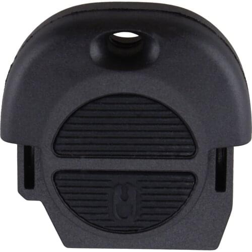 Black 2 Button Remote Car Key Shell Case Cover Flip Fob Fit for Nissan Micra Almera Primera X-Trail Auto Replacement Car-covers