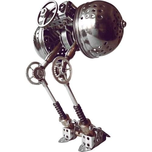 DIY Handmade Metal Mechanical Steel Ball Small Assembly Puzzle Model Kit Home Decoration Accessories For Living Room