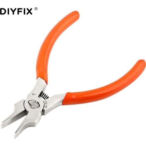 DIYFIX Mini Flat Nosed Jewelry Pliers Tools & Equipment Clamping Practical Jewelry Making Handmade Carbon Steel DIY Hand Tool