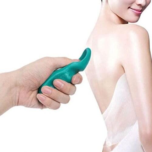 Green Silicone Thumb Labor-saving Massager Protects Wrist Muscles Relaxes Fascia Original Point Massage Relieves Pain Fatigue