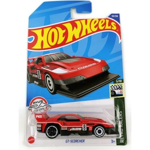 2021-210 Hot Wheels Cars GT-SCORCHER 1/64 Metal Diecast Model Collection Toy Vehicles