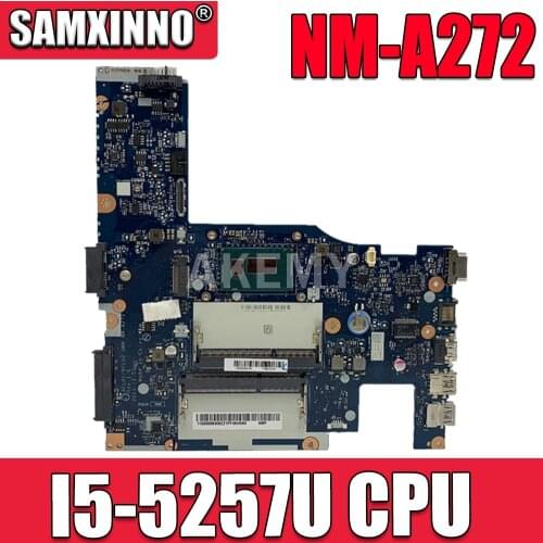 Akemy For Lenovo G40-80 G40-70 Z40-70 NM-A362 NM-A272 Laotop Mainboard G40-80 Motherboard with I5-5257U CPU