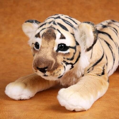 Soft Stuffed Animals Tiger Plush Toys Pillow Animal Lion Peluche Kawaii Doll Cotton Girl Brinquedo Toy for Children Kids Gifts
