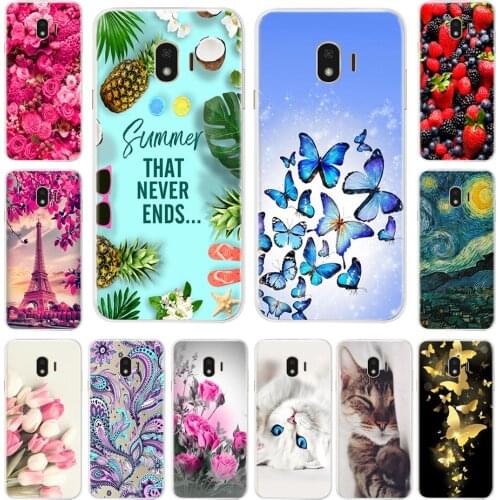 Soft TPU Case For Samsung Galaxy J2 J4 J6 2018 A6 A8 2018 Phone Cases Back Cover For Samsung J2 J250F J4 J400 J6 J600 Case Cover