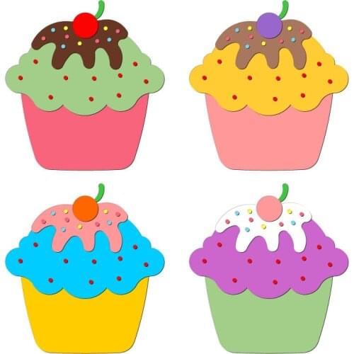 New Cake Puzzle Wooden Dies Cutting Dies Scrapbooking /Multiple Sizes /V-8410 Compatible with most die cutting machines