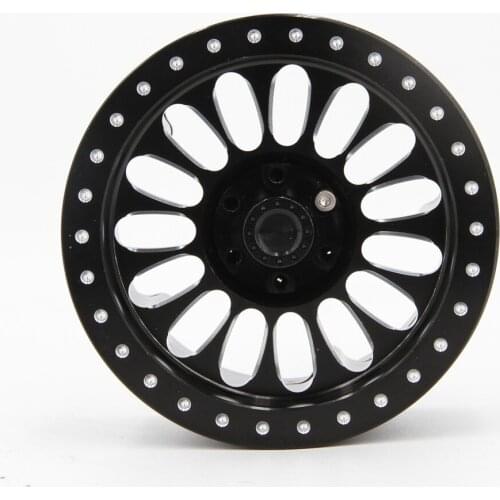 Aluminum Alloy 4PCS 2.2" Wheel BEADLOCK Rim for 1/10 RC Rock Crawler Axial SCX10 RR10 Wraith 90046 Traxxas TRX-4 TRX6
