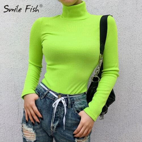 Женские вязаные пуловеры SMILE FISH China At AliExpress