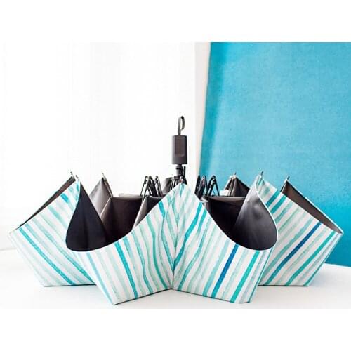 Student umbrella sun umbrella UV protection sunscreen adult simple vinyl folding umbrella rain and sun dual-purpose parasol