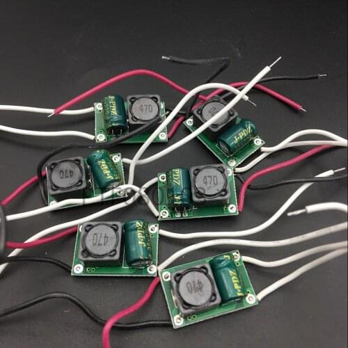 10pcs High Quality 12V 24V 10W LED Driver for 3x3W 9-11V 900mA High Power 10w Led Chip Transformer
