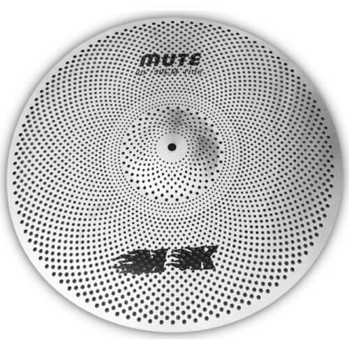 MK MUTE cymbals silver 20'' ride cymbal