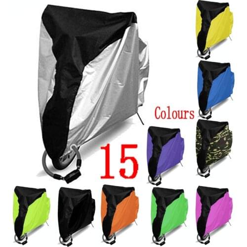 Outdoor Waterproof Dustproof Bicycle Cover UV Protective Bicycle Cover Cycling Bike Dust Rain Cover Protector Cycling Accessory