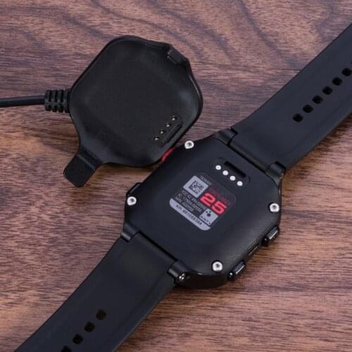 USB Charger Dock Station Cradle Cable for Garmin Forerunner 25 Watch Size L/S D08A