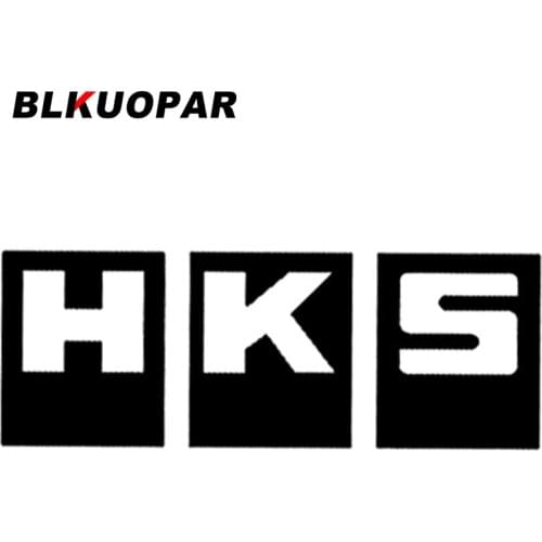 BLKUOPAR for HKS Car Stickers Waterproof Sunscreen Decals Simple Creative Die Cut Surfboard Motorcycle Decor Car Styling