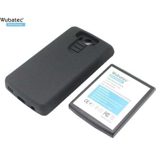 Wubatec 1x G3 BL-53YH 8000mAh Cell Phone Extended Battery With Black TPU Protective Case For LG G3 VS985 D855 Li-polyme Battery