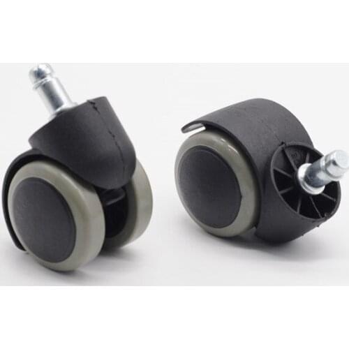 2/Pcs Dentist Chair Rubber Replacement Swivel Wheel Office Chair Caster Accessory Dental Supples