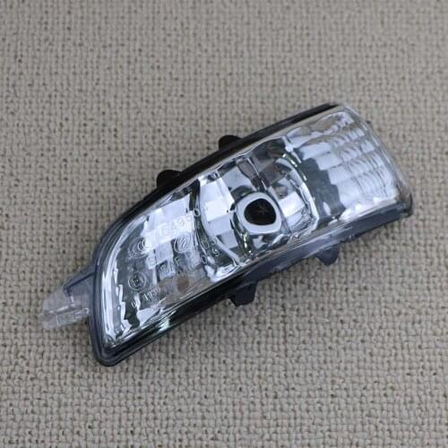 31111090 For Volvo S40 S60 S80 C30 C70 V50 V70 2007 2008 2009 LH Mirror Indicator Turn Signal Light Lamp Lens NO Bulb