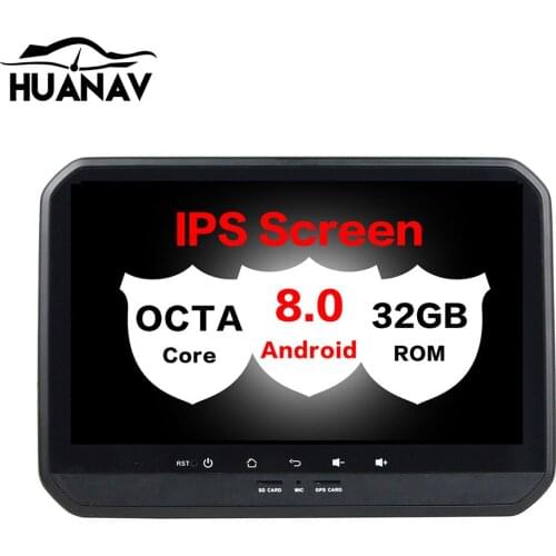HUANVA Android 8.0 32G Car CD DVD Player GPS navigation For Suzuki IGNIS 2017 multimedia player tape recorder 8-Core navi Audio