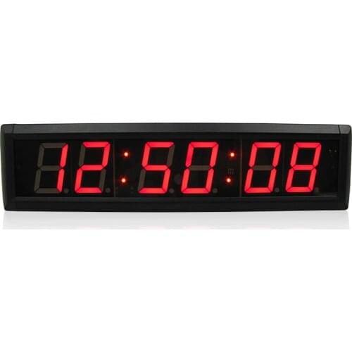 Big digital escape room countdown timer clock customizable LED digital clock for roombreak