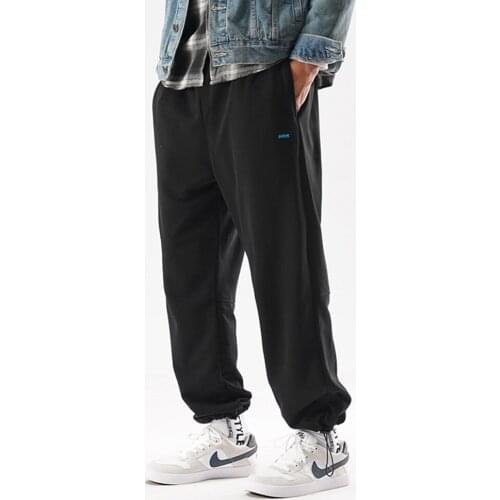 2020 Autumn New Ankle-length Black Sweatpants Men Streetwear Joggers Men Baggy Pants
