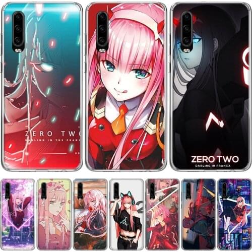 Darling In The Franxx ZERO TWO 002 Phone Case for Huawei P40 P30 P20 Mate 30 20 10 Pro P10 Lite P Smart Z + 2019 Gift Coque Cove