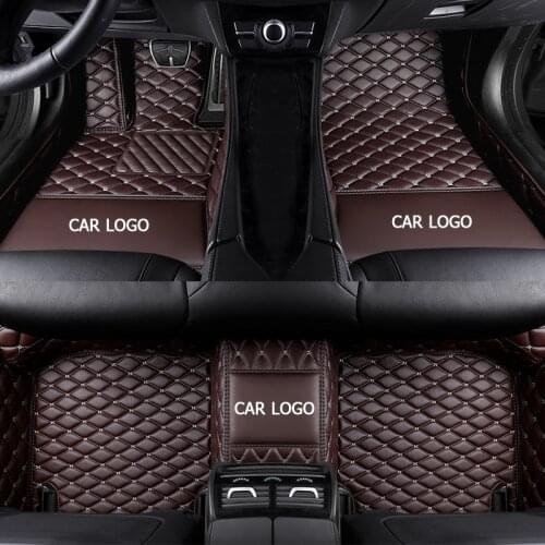 CUWEUSANG Custom car floor mat For Citroen DS DS3 DS4 DS5 DS6 DS7 DS4S DS5LS For Dodge Journey auto floor mats