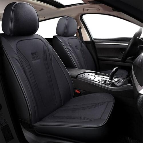 Leather & Flax universal car seat cover for volvo v50 v40 c30 xc90 xc60 s80 s60 s40 v70 accessories covers for vehicle seats