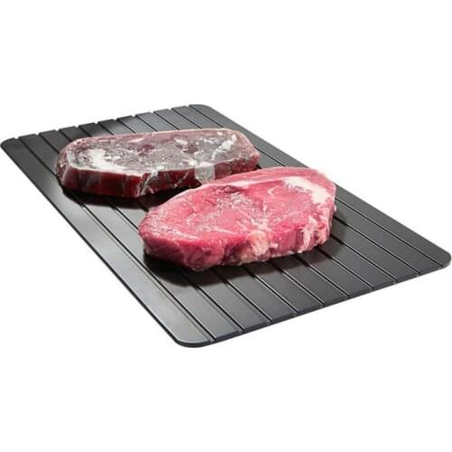 1pcs Fast Defrosting Tray Thaw Frozen Food Meat Fruit Quick Defrosting Plate Board Defrost Kitchen Gadgets Tools Defrost Tray